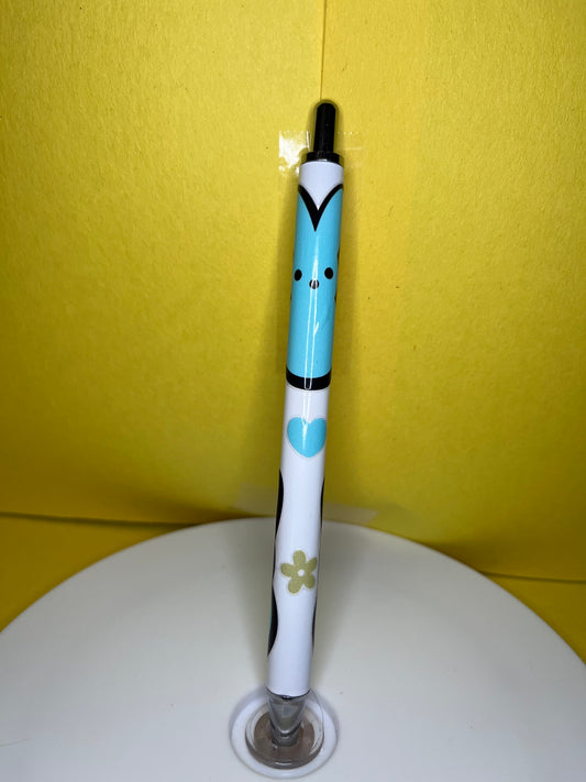 Blue Peep Easter Pen